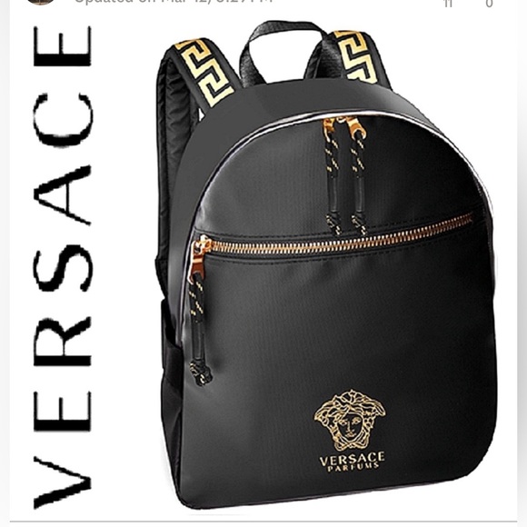 Versace Handbags - 🔥Versace parfums Backpack - Exclusive Gift! New!